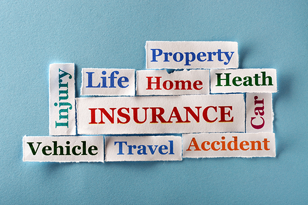 Collage of Insurance Types